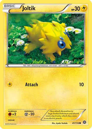 XY - Steam Siege Joltik #41