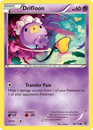 XY - Steam Siege Drifloon #46