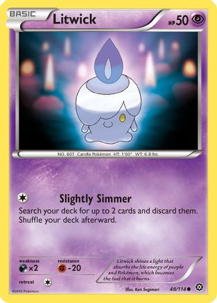 XY - Steam Siege Litwick #48