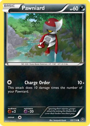 XY - Steam Siege Pawniard #63
