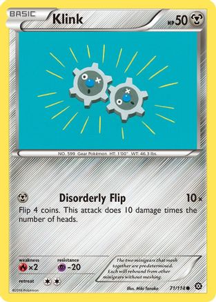 XY - Steam Siege Klink #71