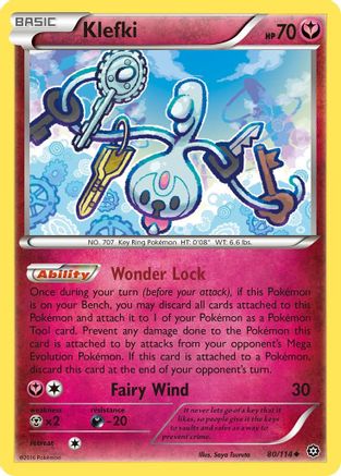 XY - Steam Siege Klefki #80