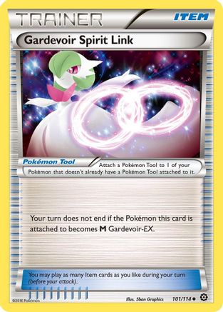 XY - Steam Siege Gardevoir Spirit Link #101