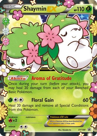 XY Promos Shaymin EX #XY148