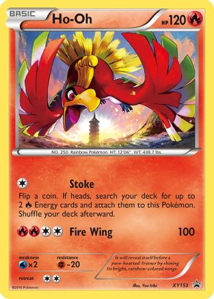 XY Promos Ho-Oh #XY153
