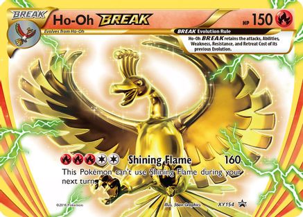 XY Promos Ho-Oh BREAK #XY154