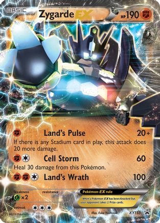 XY Promos Zygarde EX (Shiny) #XY151