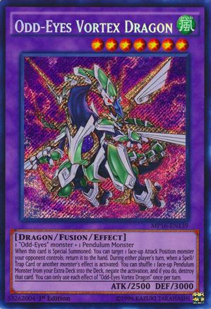 Odd-Eyes Vortex Dragon - 2016 Mega-Tins Mega Pack - YuGiOh