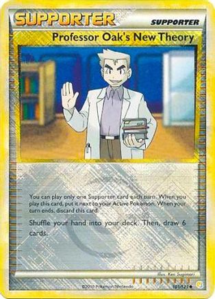 League & Championship Cards Professor Oak's New Theory - 101/123 (League Promo) #101