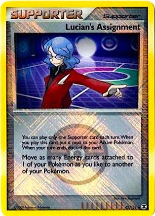 League & Championship Cards Lucian's Assignment - 92/111 (League Promo) #092