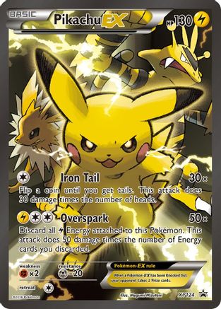 XY Promos Pikachu EX #XY124