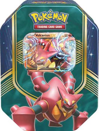 Battle Heart Tin: Volcanion EX Tin