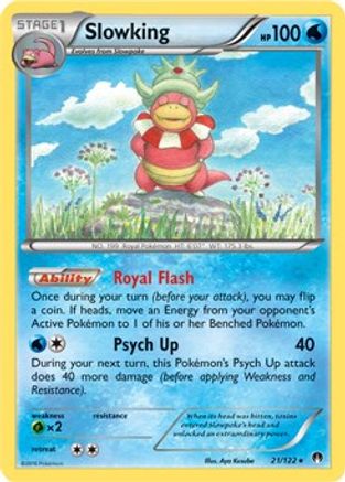 Deck Exclusives Slowking - 21/122 (XY BREAKpoint) #021