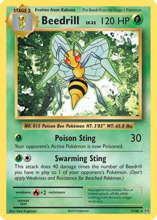 XY - Evolutions Beedrill #7