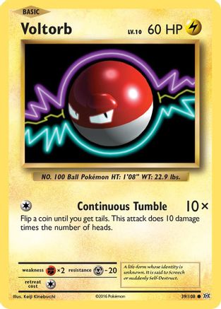 XY - Evolutions Voltorb #39