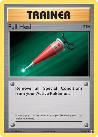 XY - Evolutions Full Heal #78