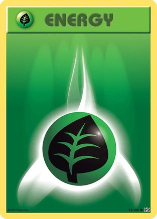 XY - Evolutions Grass Energy #91