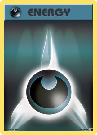 XY - Evolutions Darkness Energy #97