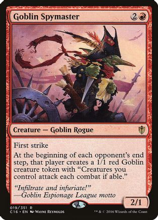 Goblin Spymaster - Commander 2016 - Magic: The Gathering