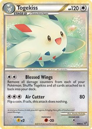 Deck Exclusives Togekiss - 9/90 (HGSS Undaunted) #009