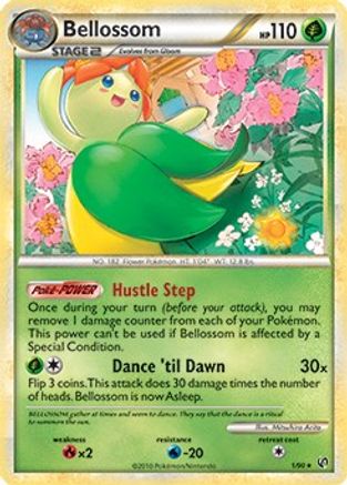 Deck Exclusives Bellossom - 1/90 (HGSS Undaunted) #001