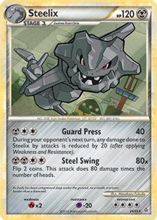 Deck Exclusives Steelix - 24/95 (HGSS Unleashed) #024