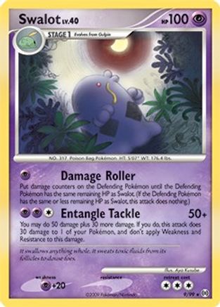 Deck Exclusives Swalot - 9/99 (DPPt Arceus) #009