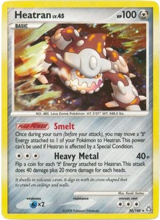 Deck Exclusives Heatran - 30/146 (DP Legends Awakened) #030