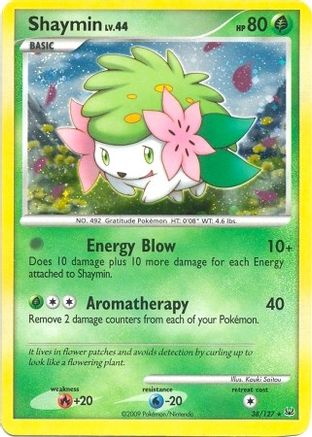 Deck Exclusives Shaymin - 38/127 (DPPt Platinum) #038