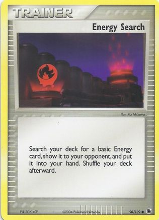Energy Search 90 EX Battle Stadium Pokémon card