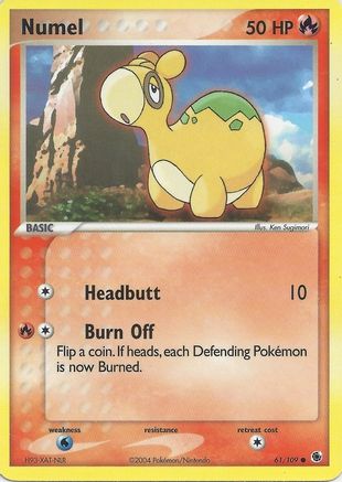 Numel (61) 61 EX Battle Stadium Pokémon card