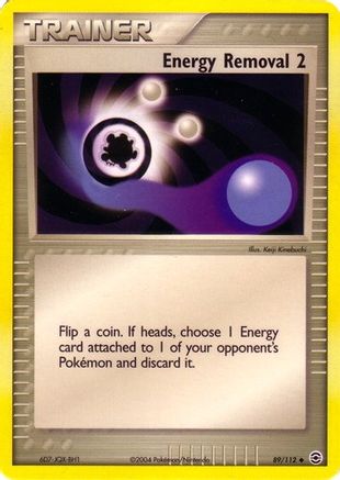 Energy Removal 2 89 EX Battle Stadium Pokémon card