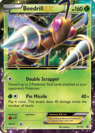 XY Promos Beedrill EX #XY157