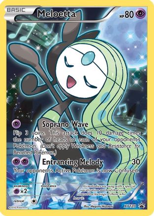 XY Promos Meloetta #XY120