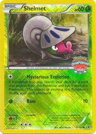 League & Championship Cards Shelmet - 11/101 (Championship Series) #011