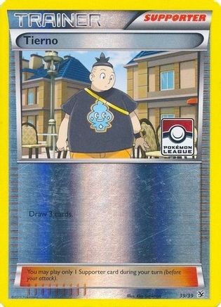 League & Championship Cards Tierno - 39/39 (Pokemon League) #039