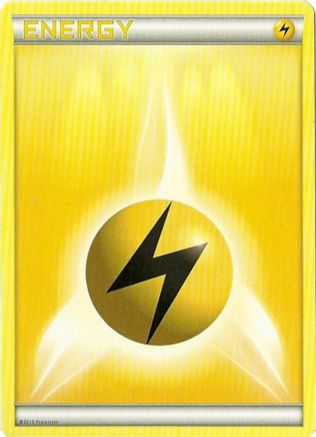 Lightning Energy (2013 Unnumbered) - Deck Exclusives - Pokemon