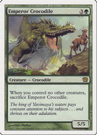 Emperor Crocodile - 9th Edition - Magic: The Gathering