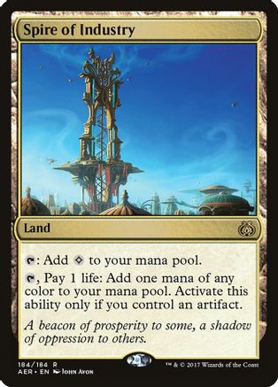 NM Spire of Industry Aether Revolt   MTG  