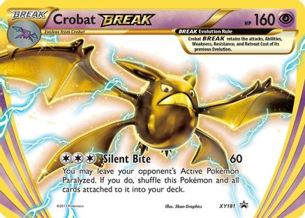 XY Promos Crobat BREAK #XY181