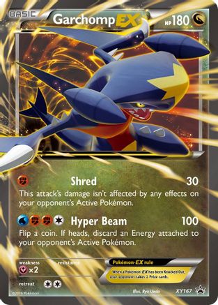 XY Promos Garchomp EX #XY167
