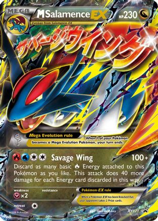 M Salamence EX - XY171 - XY Promos - Pokemon