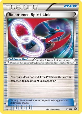 XY Promos Salamence Spirit Link #XY172