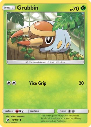 SM Base Set Grubbin #13