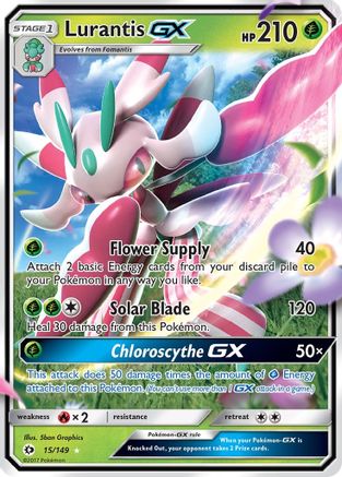 SM Base Set Lurantis GX #15