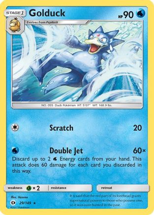 SM Base Set Golduck #29