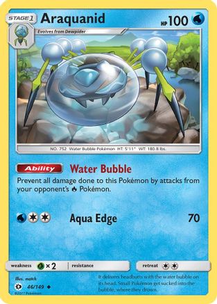 SM Base Set Araquanid #46