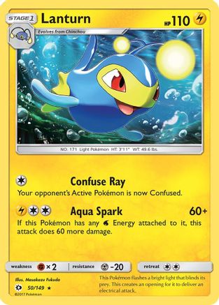 SM Base Set Lanturn #50