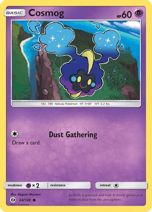SM Base Set Cosmog #64