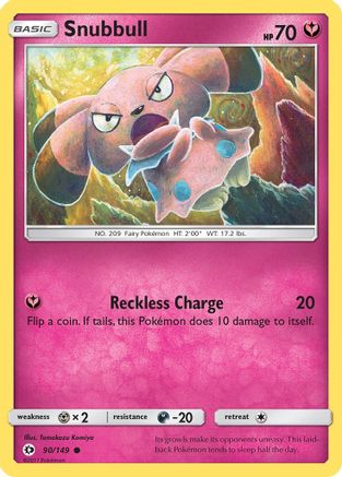 SM Base Set Snubbull #90
